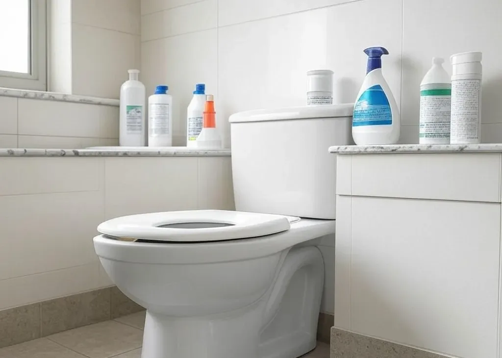 toilet lugter af urin